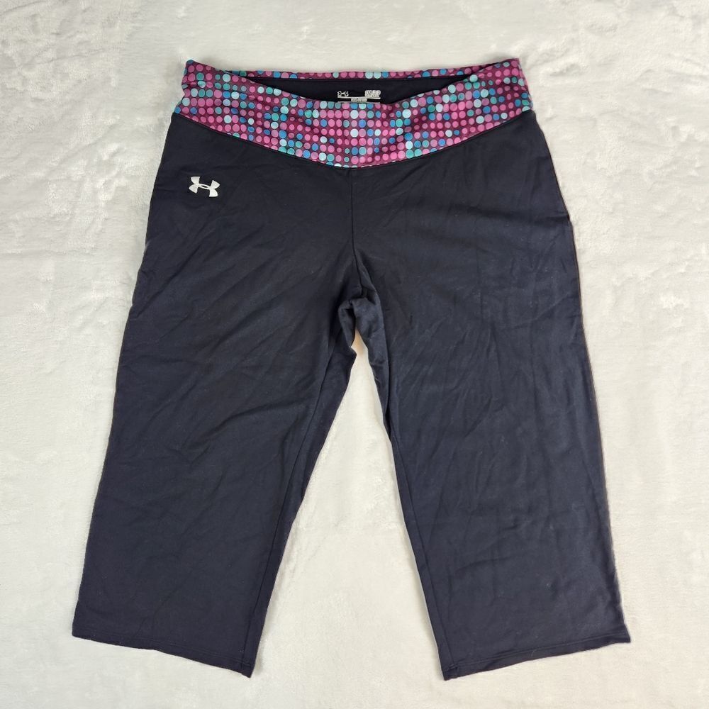 3/$25 Under Armour All Season Gear Cropped Semi-Fitted Leggings Sz S
